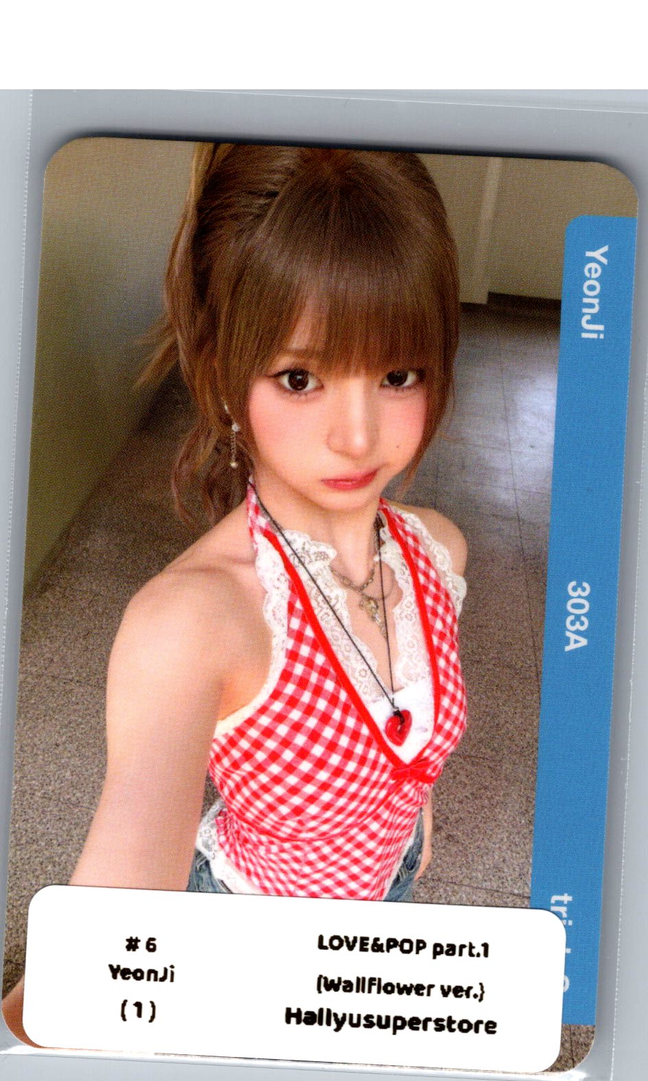 TripleS "LOVE&amp;POP pt.1" - Official Double Class Object, Polaroid Photocard (WallFlower ver.) [26.06.04]