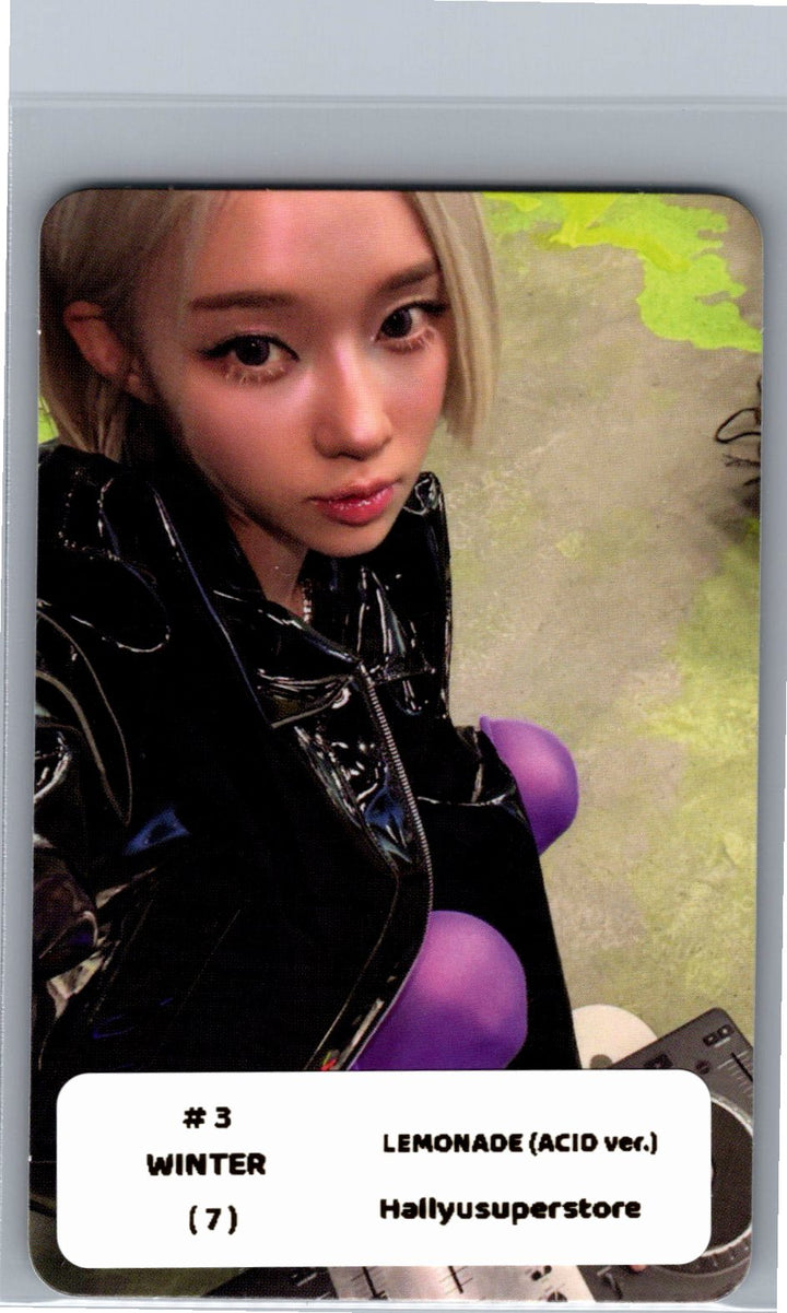 Aespa "LEMONADE" - Official Photocard (ACID Ver.) [26.06.04]