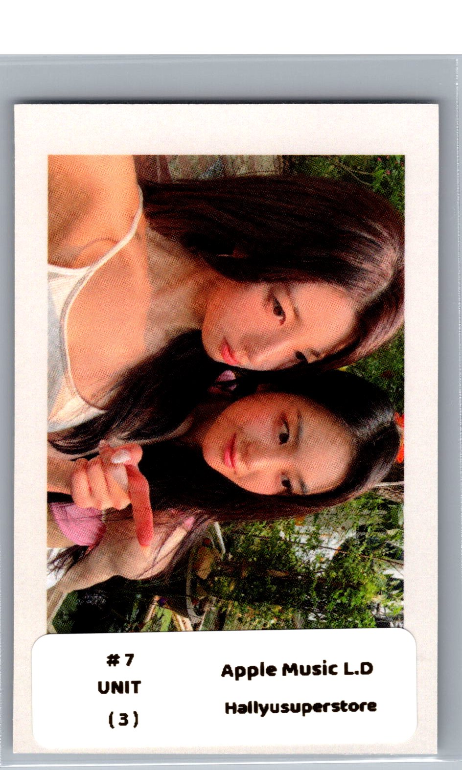 TripleS "LOVE&amp;POP pt.1" - Apple Music Lucky Draw Event Polaroid type Unit Photocard [26.06.04]