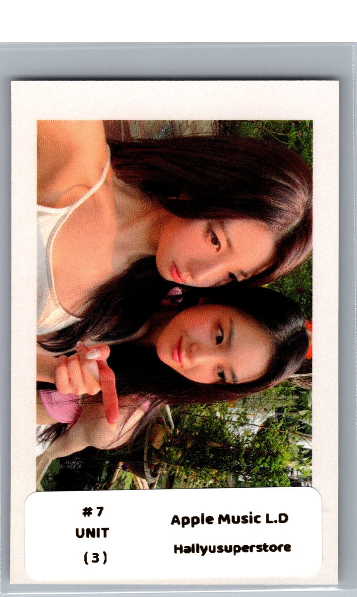 TripleS "LOVE&amp;POP pt.1" - Apple Music Lucky Draw Event Polaroid type Unit Photocard [26.06.04]