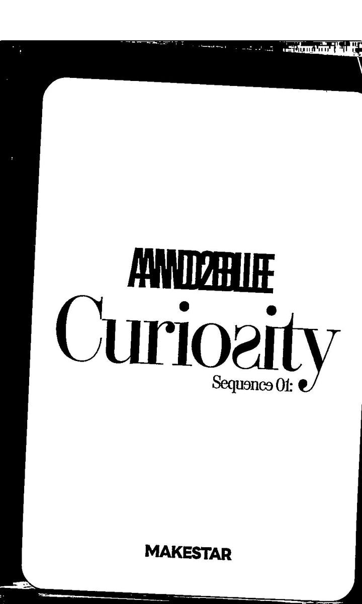 AND2BLE "Sequence 01: Curiosity" - Makestar Pre-Order Benefit Photocard (POCAALBUM Ver.) [26.06.04]