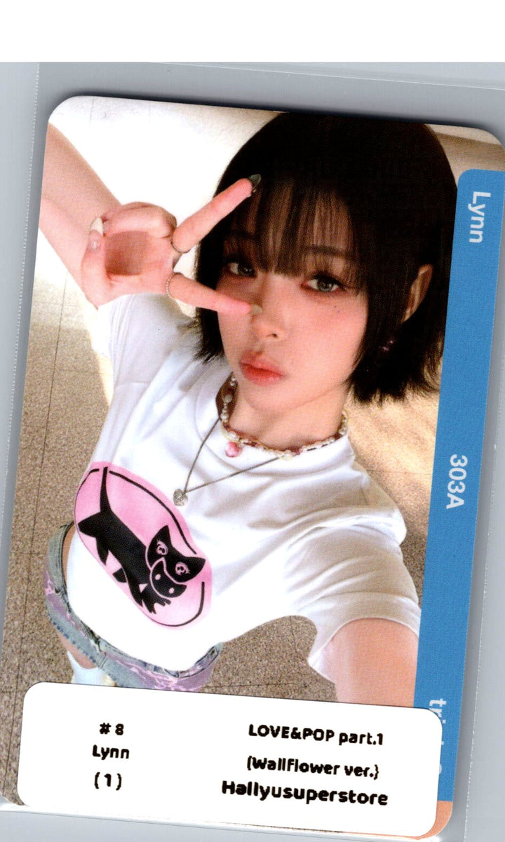 TripleS "LOVE&amp;POP pt.1" - Official Double Class Object, Polaroid Photocard (WallFlower ver.) [26.06.04]