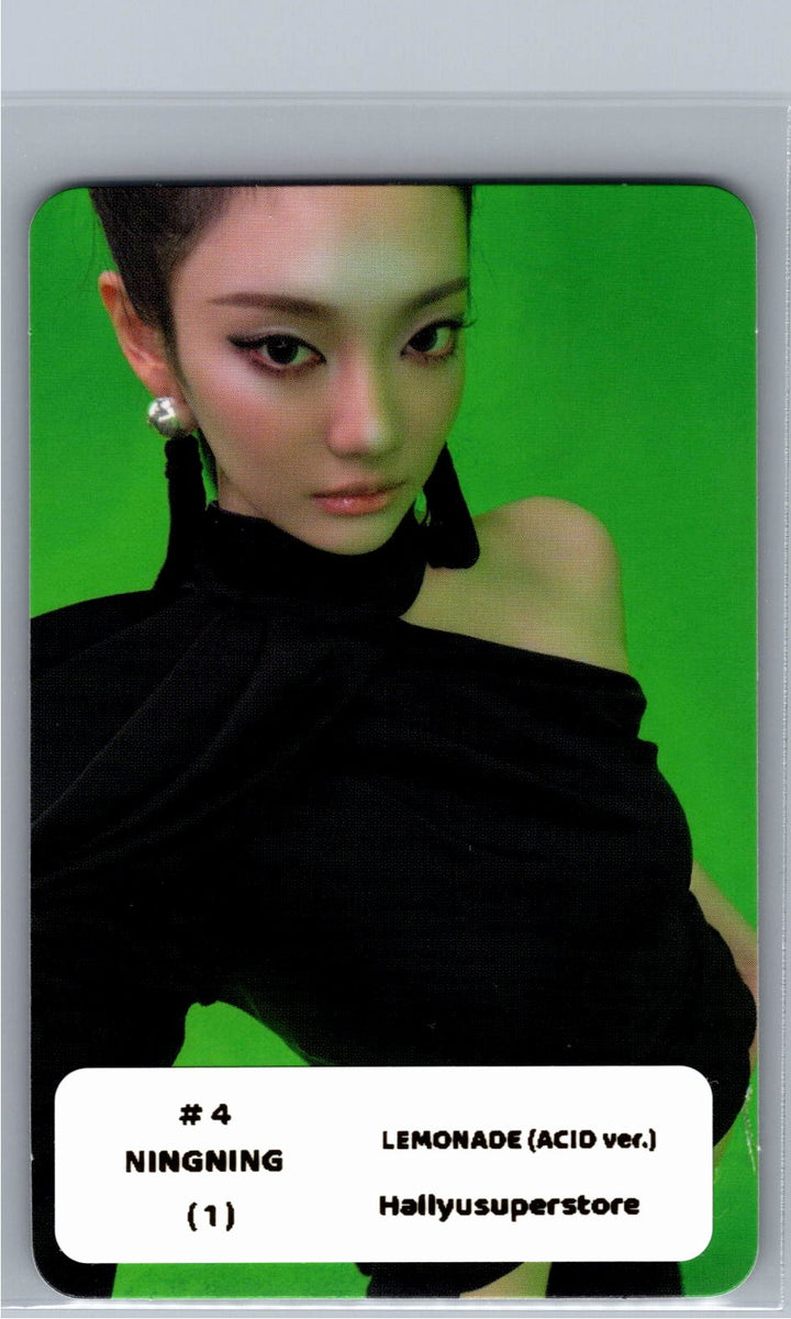 Aespa "LEMONADE" - Official Photocard (ACID Ver.) [26.06.04]