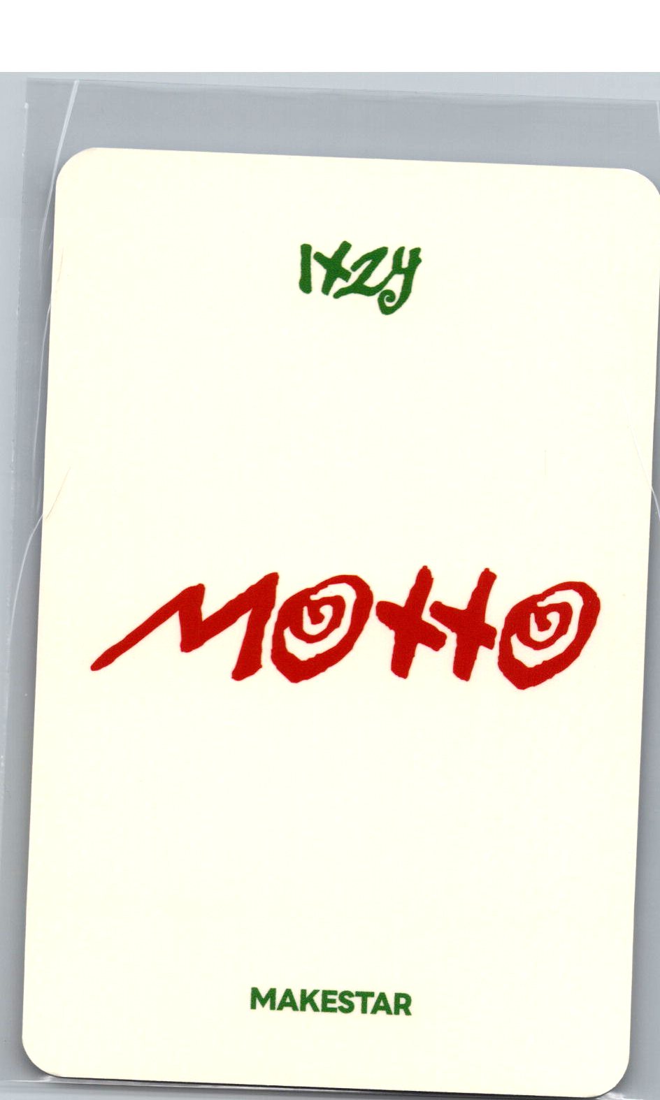 ITZY "Motto" - Makestar Fansign Event Photocard (POCAALBUM Ver.) [26.06.04]