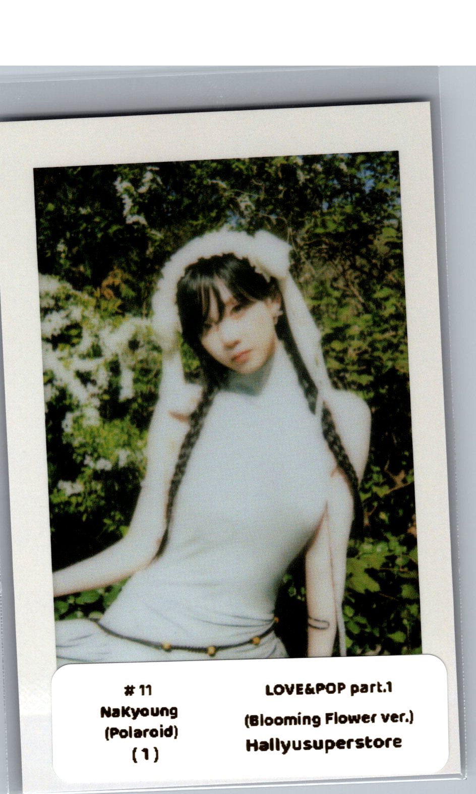 TripleS "LOVE&amp;POP pt.1" - Official Double Class Object, Polaroid Photocard (Blooming Flower ver.) [26.06.04]