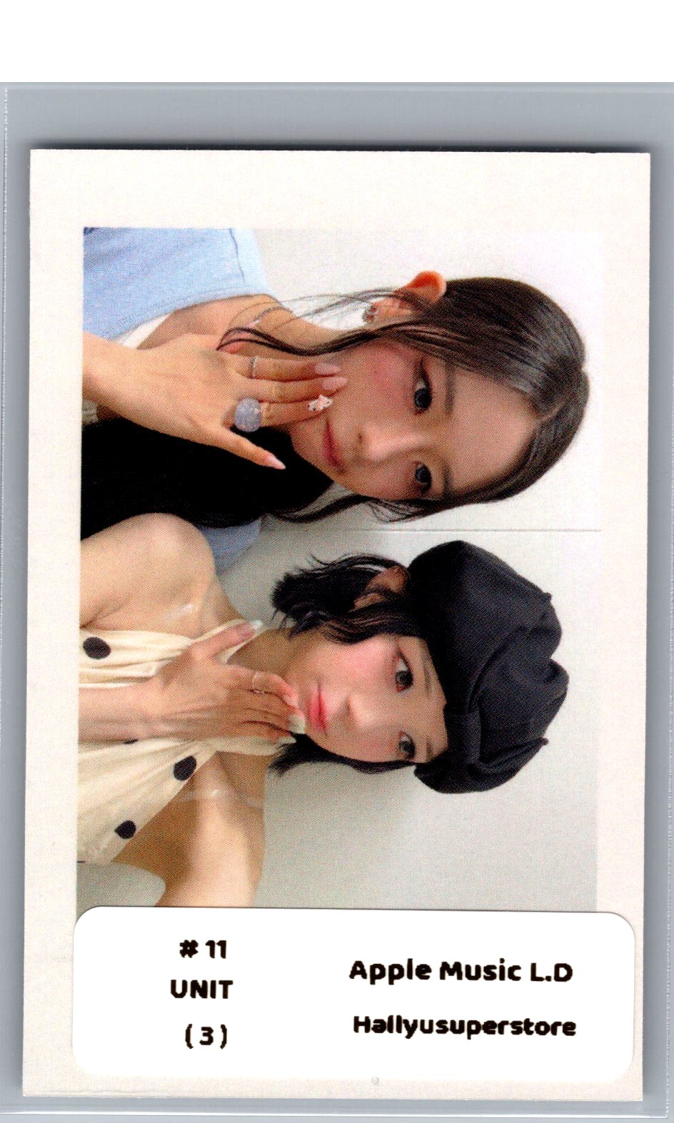 TripleS "LOVE&amp;POP pt.1" - Apple Music Lucky Draw Event Polaroid type Unit Photocard [26.06.04]