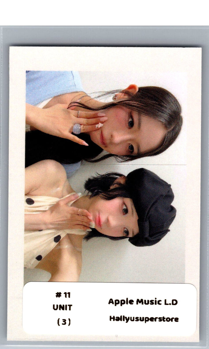 TripleS "LOVE&amp;POP pt.1" - Apple Music Lucky Draw Event Polaroid type Unit Photocard [26.06.04]