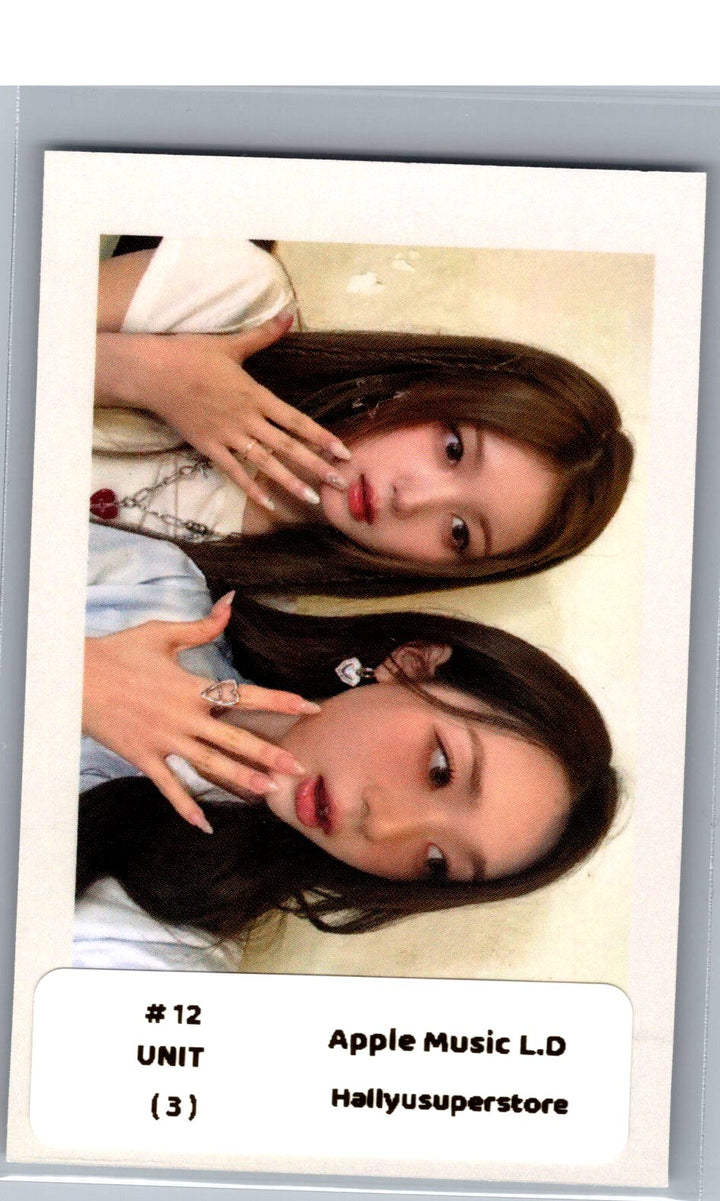 TripleS "LOVE&amp;POP pt.1" - Apple Music Lucky Draw Event Polaroid type Unit Photocard [26.06.04]