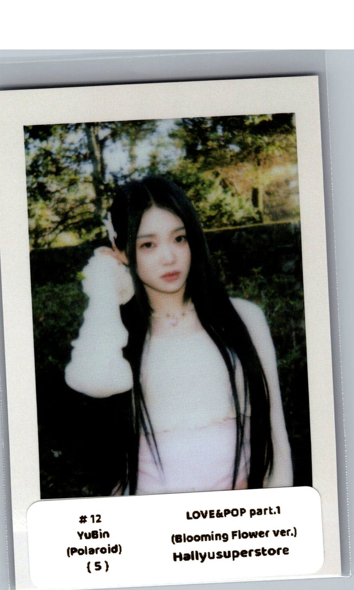 TripleS "LOVE&amp;POP pt.1" - Official Double Class Object, Polaroid Photocard (Blooming Flower ver.) [26.06.04]
