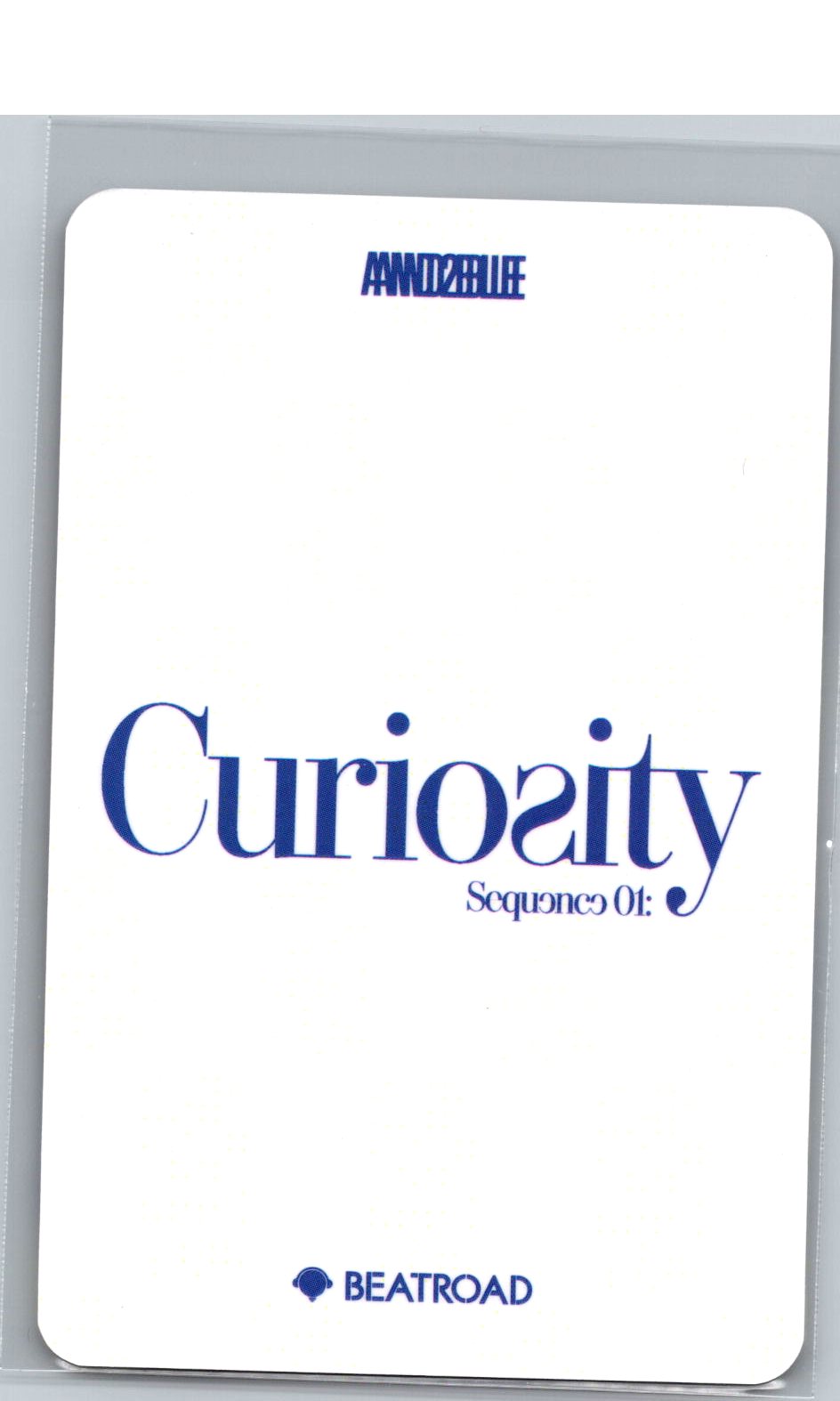 AND2BLE "Sequence 01: Curiosity" - Beatroad Pre-Order Benefit Photocard [26.06.05]