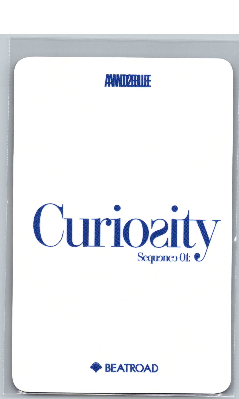 AND2BLE "Sequence 01: Curiosity" - Beatroad Pre-Order Benefit Photocard [26.06.05]