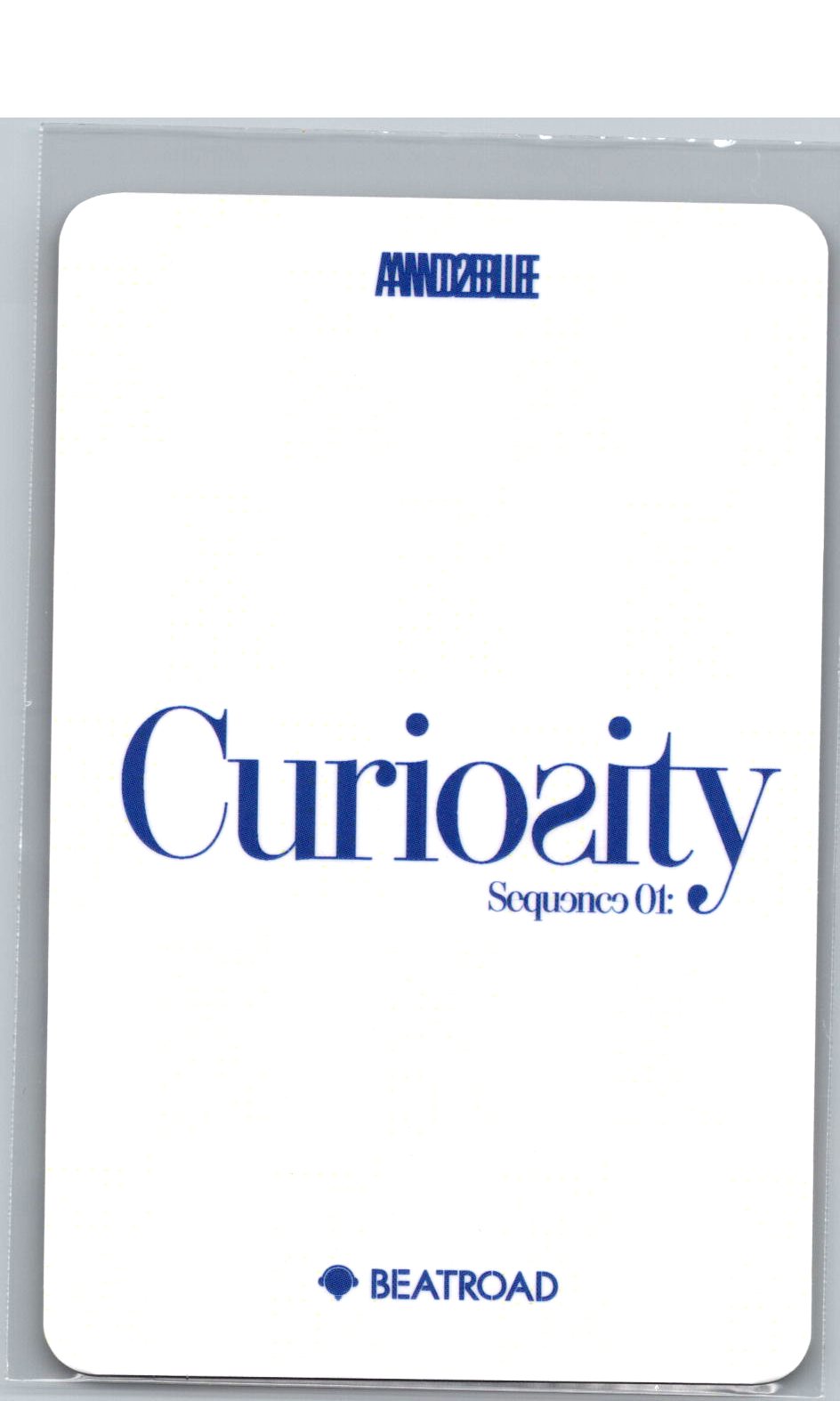 AND2BLE "Sequence 01: Curiosity" - Beatroad Pre-Order Benefit Photocard [26.06.05]