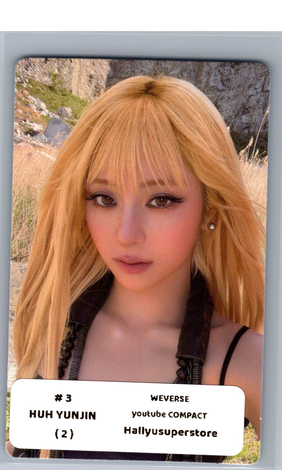 LE SSERAFIM "PUREFLOW" - Weverse Shop YouTube Event Photocard (COMPACT Ver.) [26.06.08]