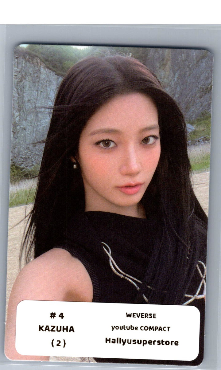 LE SSERAFIM "PUREFLOW" - Weverse Shop YouTube Event Photocard (COMPACT Ver.) [26.06.08]