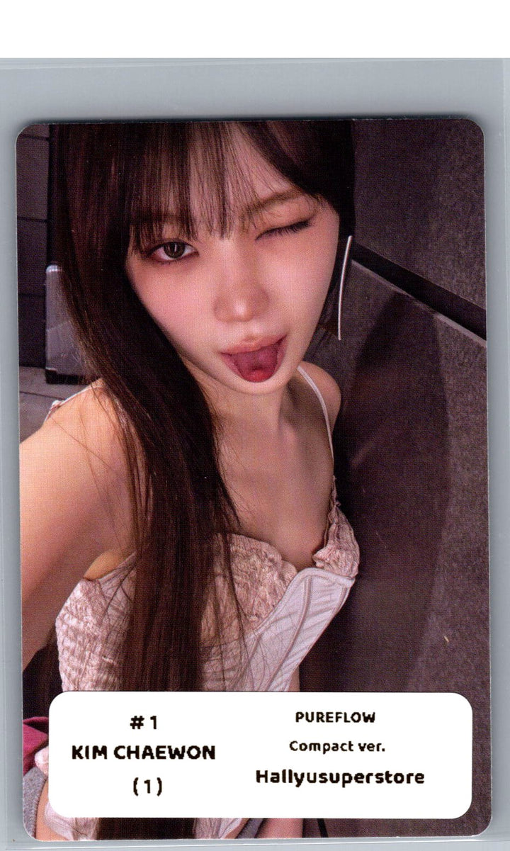 LE SSERAFIM "PUREFLOW" - Official Photocard (COMPACT Ver.) [26.06.08]