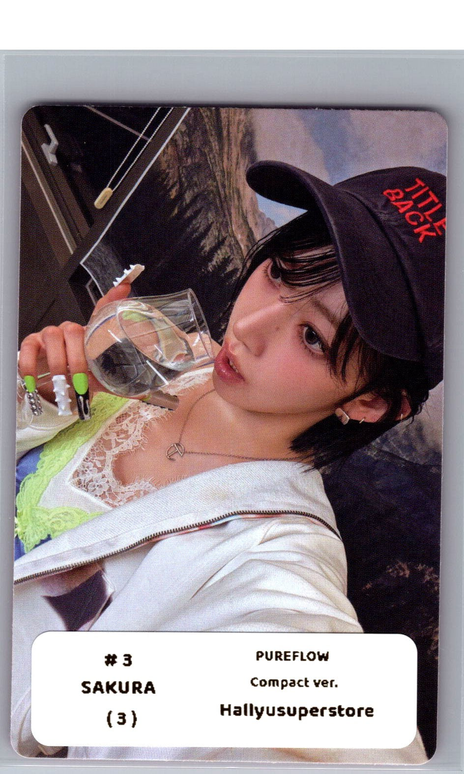 LE SSERAFIM "PUREFLOW" - Official Photocard (COMPACT Ver.) [26.06.08]