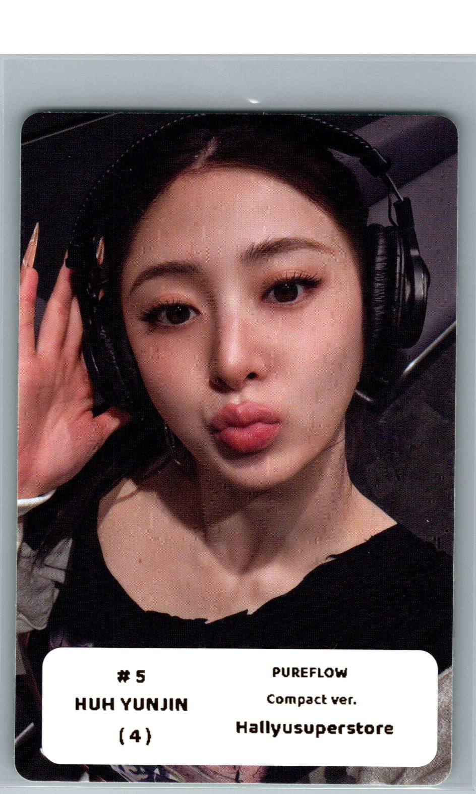 LE SSERAFIM "PUREFLOW" - Official Photocard (COMPACT Ver.) [26.06.08]