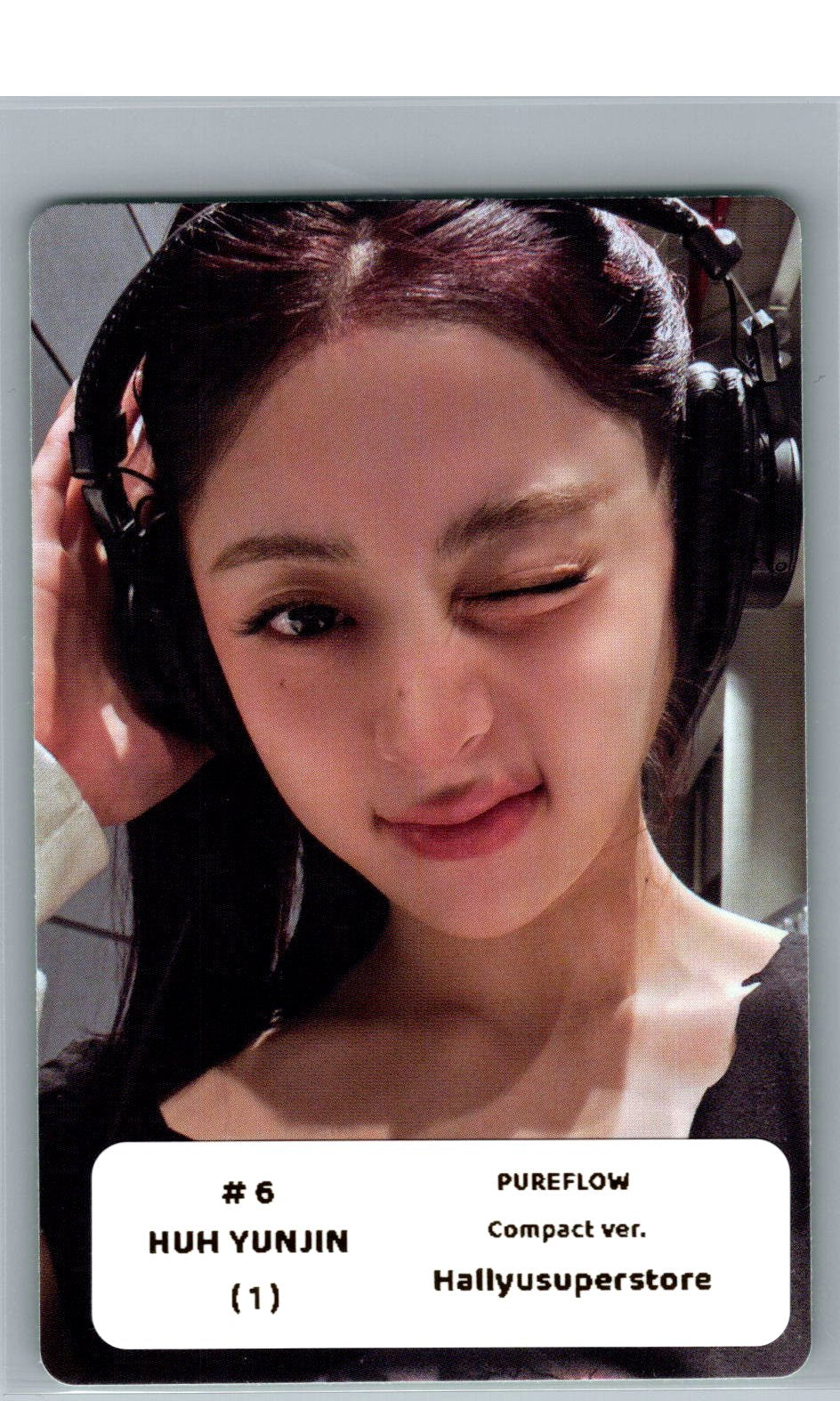 LE SSERAFIM "PUREFLOW" - Official Photocard (COMPACT Ver.) [26.06.08]