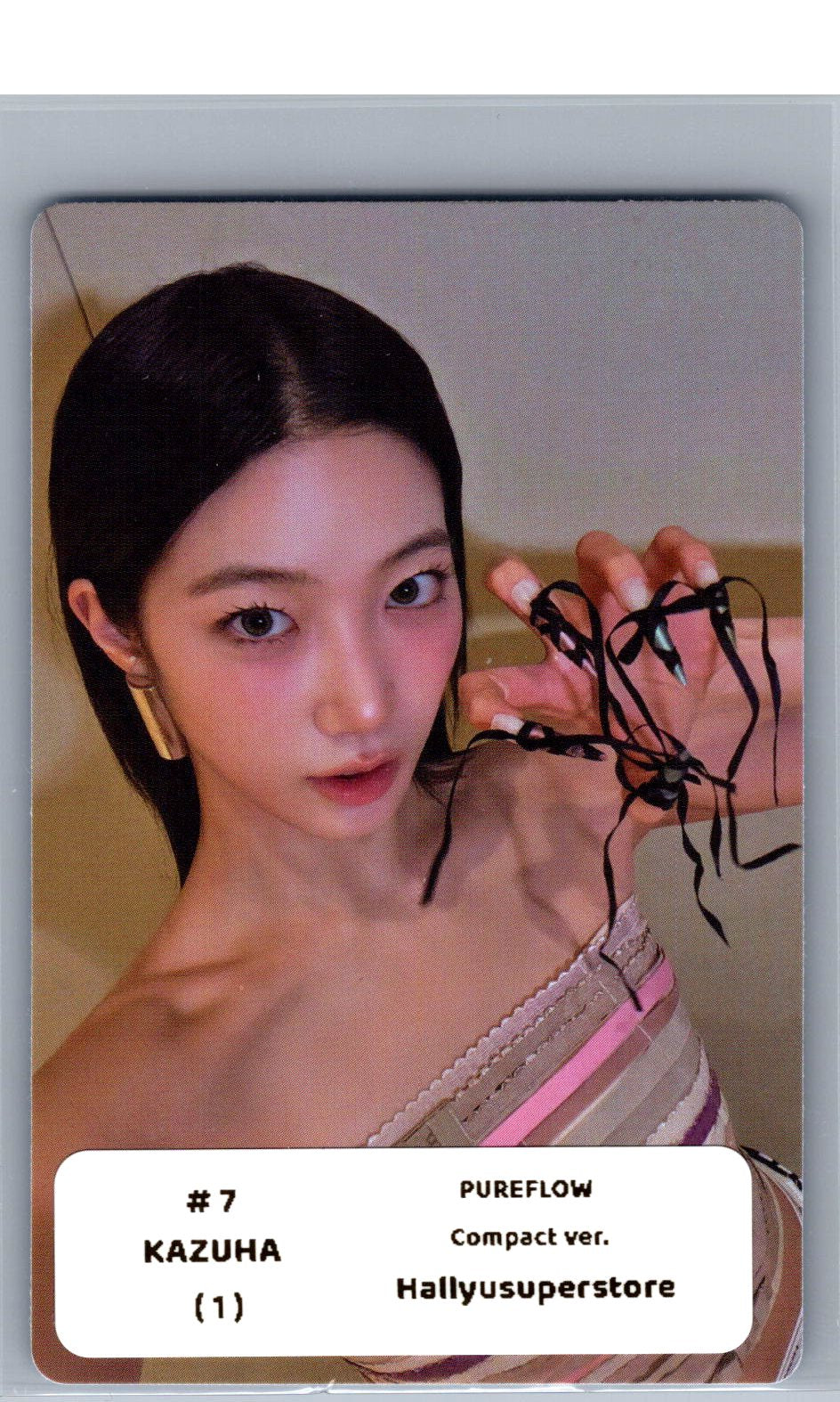 LE SSERAFIM "PUREFLOW" - Official Photocard (COMPACT Ver.) [26.06.08]