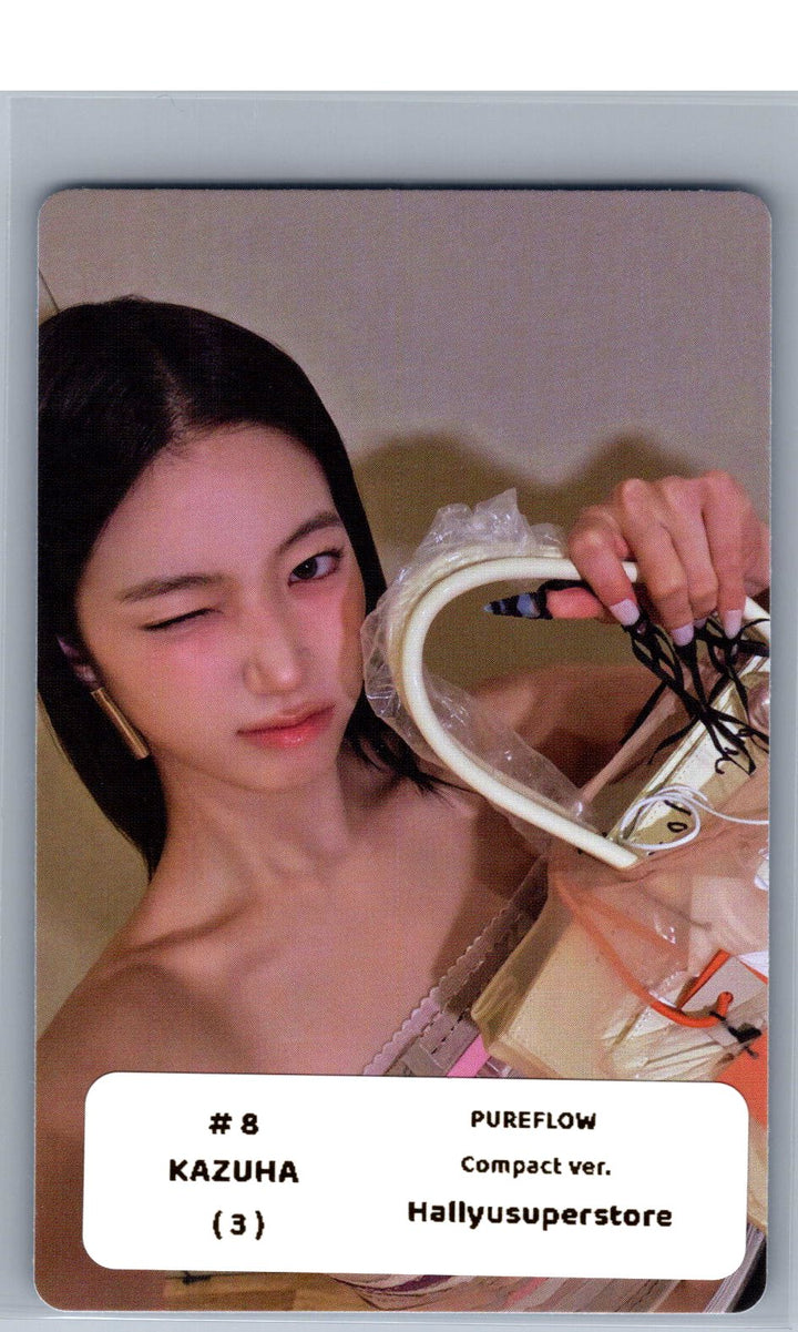LE SSERAFIM "PUREFLOW" - Official Photocard (COMPACT Ver.) [26.06.08]