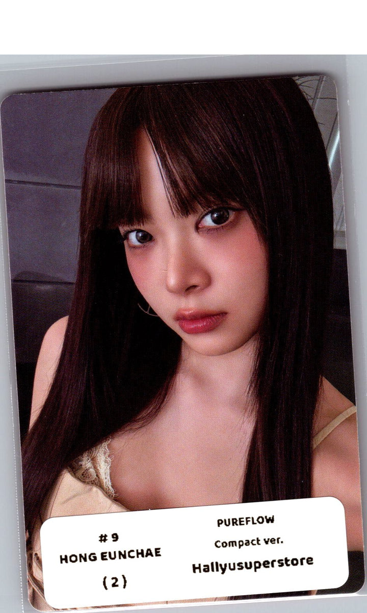LE SSERAFIM "PUREFLOW" - Official Photocard (COMPACT Ver.) [26.06.08]
