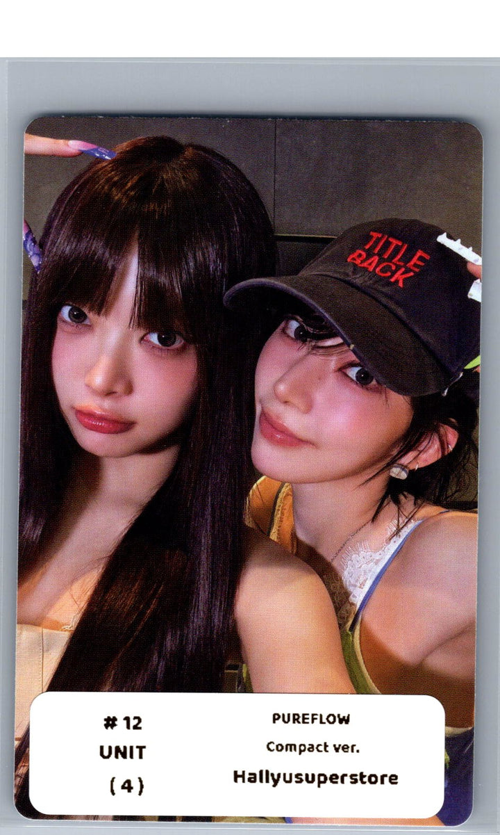 LE SSERAFIM "PUREFLOW" - Official Photocard (COMPACT Ver.) [26.06.08]