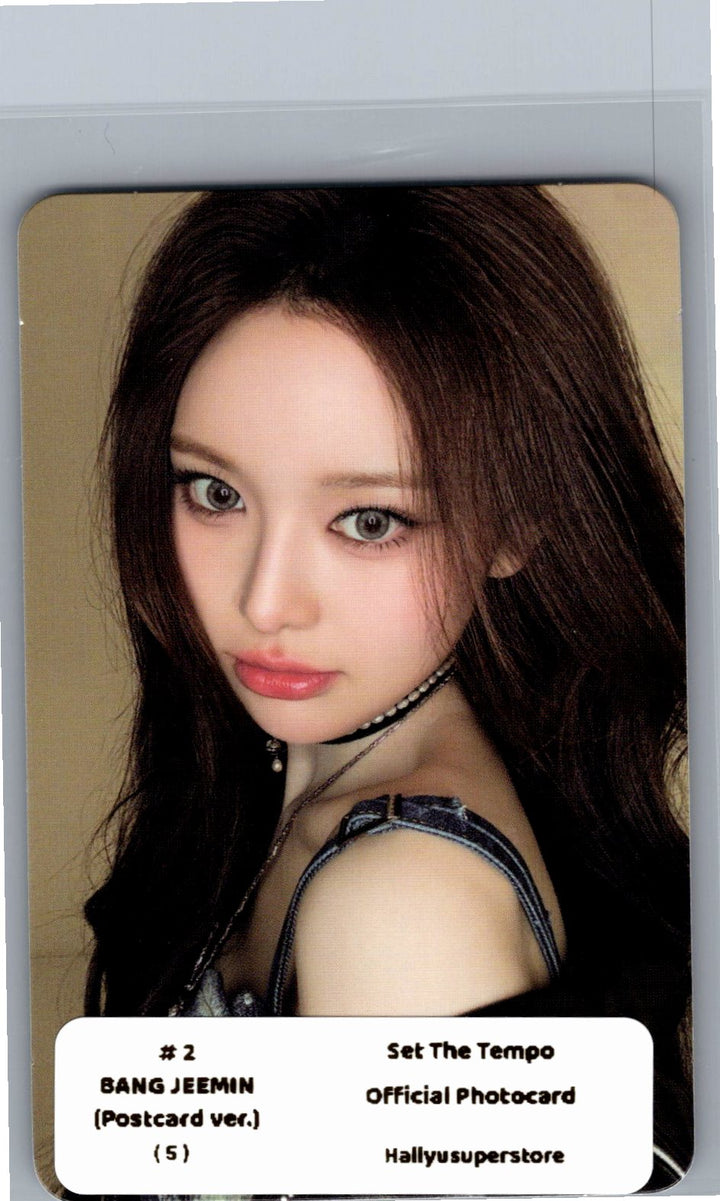IZNA "SET THE TEMPO" - Official Photocard (POSTCARD Ver.) [26.06.09]