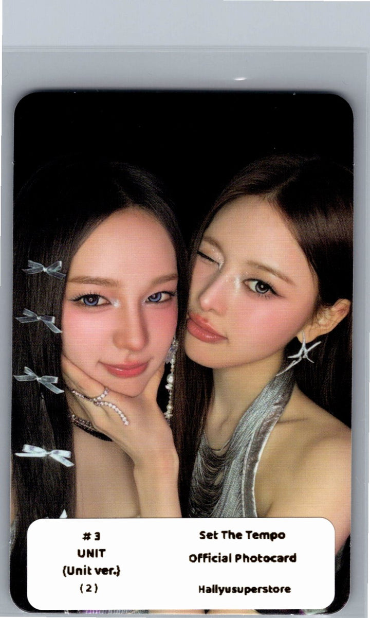 IZNA "SET THE TEMPO" - Official Photocard (UNIT Ver.) [26.06.09]