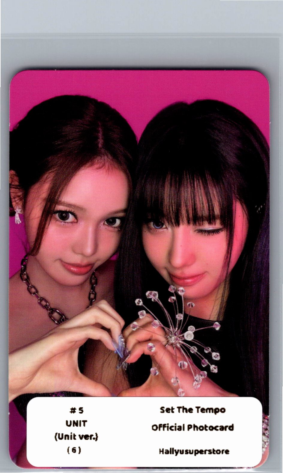 IZNA "SET THE TEMPO" - Official Photocard (UNIT Ver.) [26.06.09]