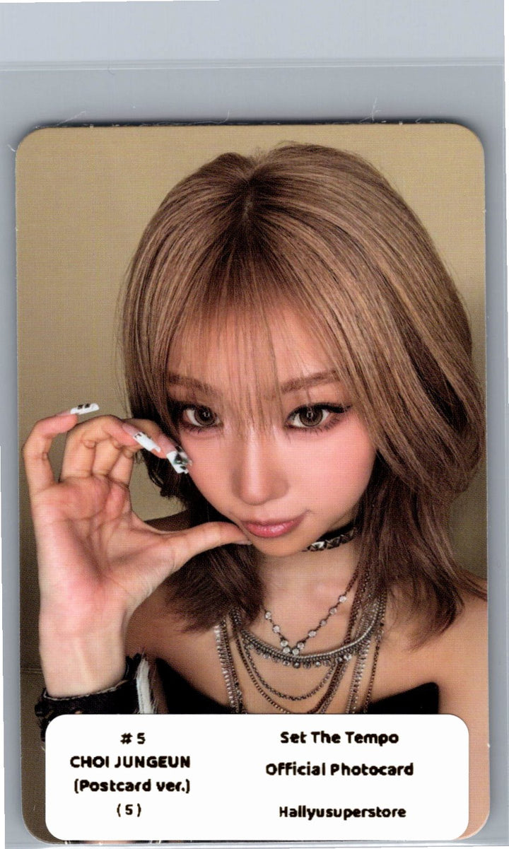 IZNA "SET THE TEMPO" - Official Photocard (POSTCARD Ver.) [26.06.09]