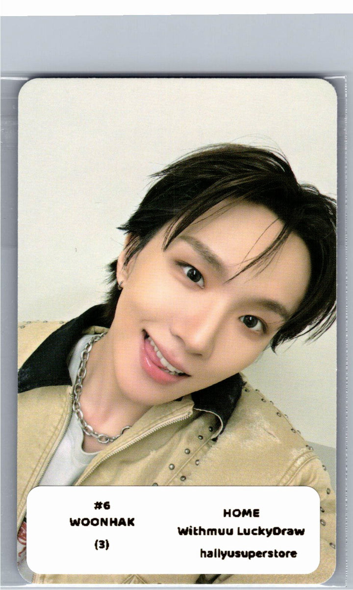 BOYNEXTDOOR "HOME" - Withmuu Lucky Draw Event Photocard [26.06.09]