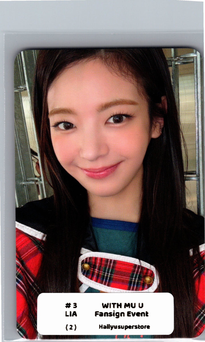 ITZY "Motto" - Withmuu Fansign Event Photocard R2 [26.06.11]