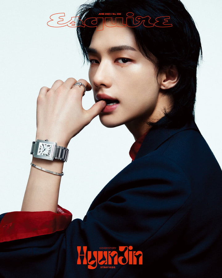 [In Stock MD] Hyunjin (of Stray Kids) - ESQUIRE June 2023 [Choose Version]