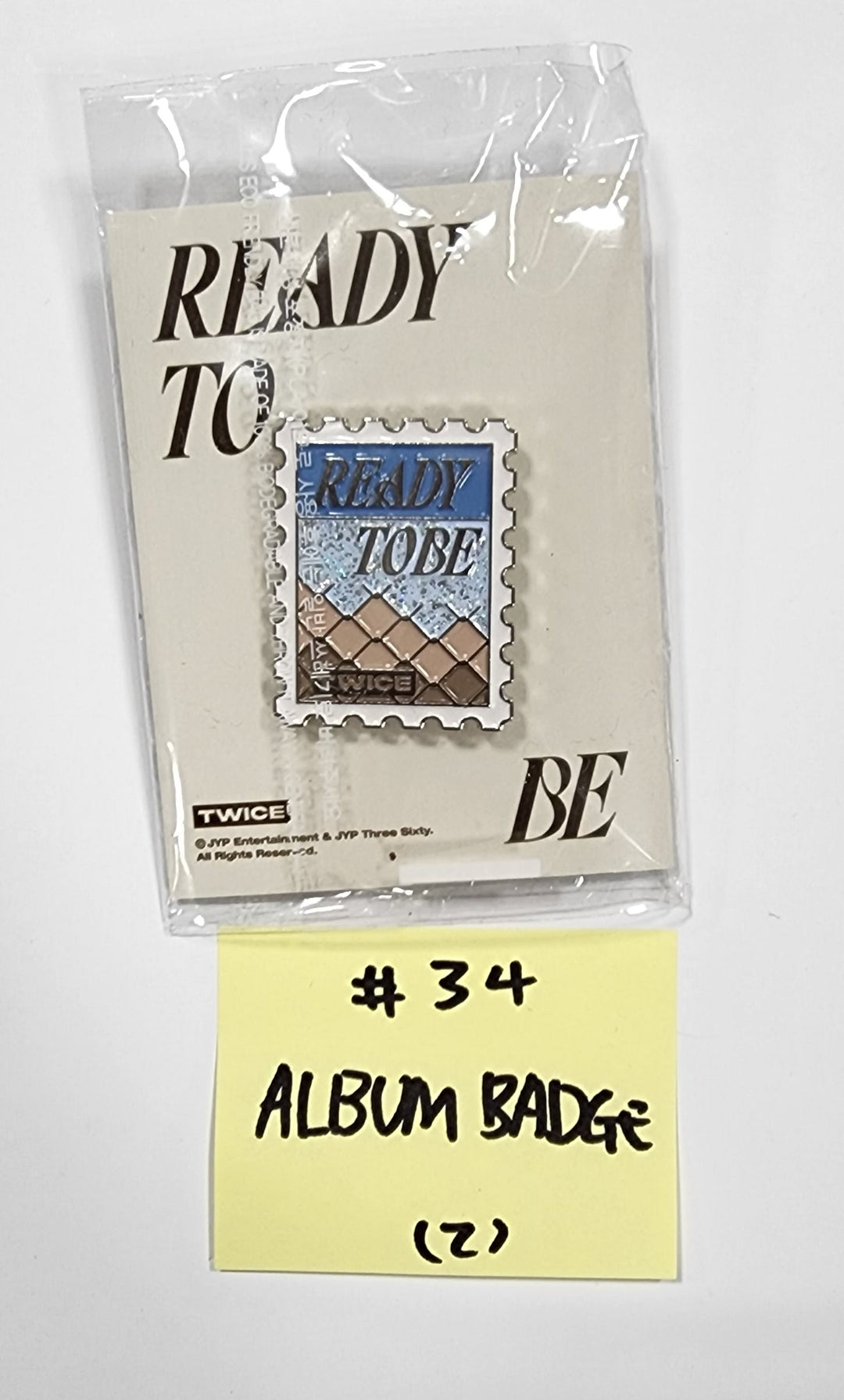 트와이스 "READY TO BE" - 사운드웨이브 럭키드로우 이벤트 PVC 포토카드