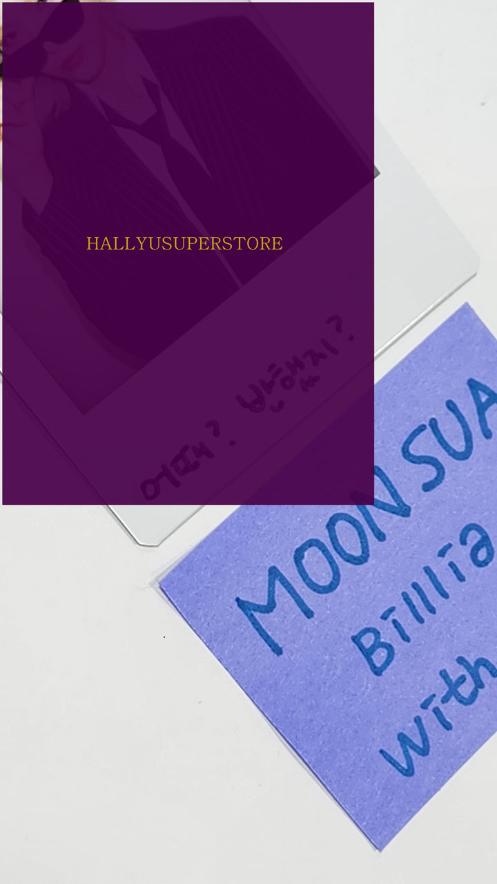 Moon Sua (of billlie) - Hand Autographed(Signed) Polaroid