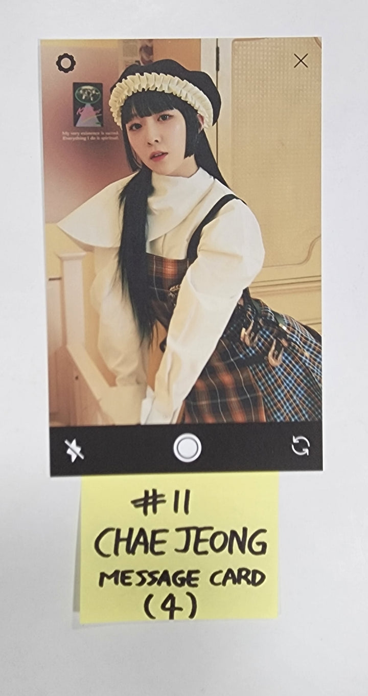 ALICE "Show Down" - Official Photocard, Message Card