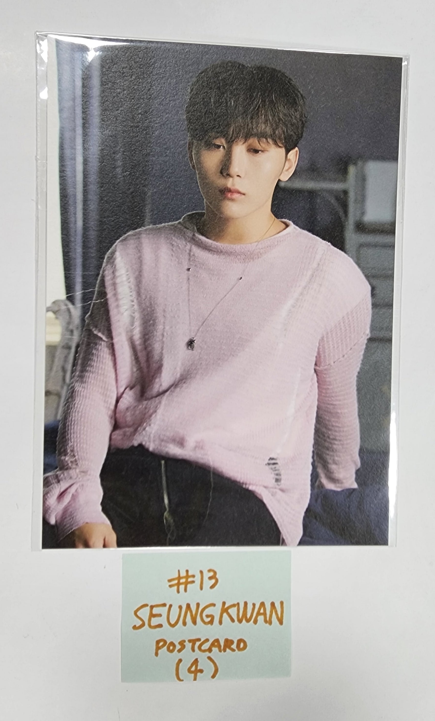 SEVENTEEN FML THE8 サイン入りポストカード Seventeen FML Signed Postcard the8 Minghao Woozi | Depop