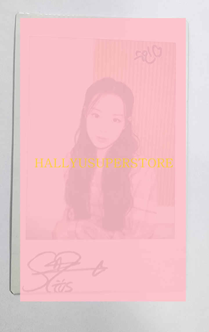 Kim Soomin (Of TripleS) "ASSEMBLE" - Hand Autographed(Signed) Polaroid & Message Photocard