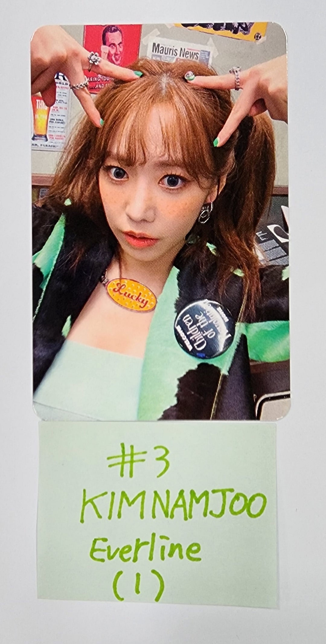 Apink "SELF" 10th Mini Album - Everline Lucky Draw Event Photocard - HALLYUSUPERSTORE