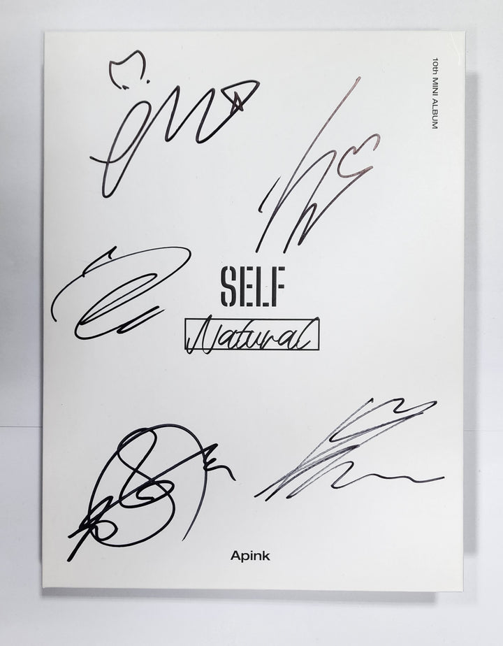 Apink "SELF" 10th Mini Album - Hand Autographed(Signed) Album