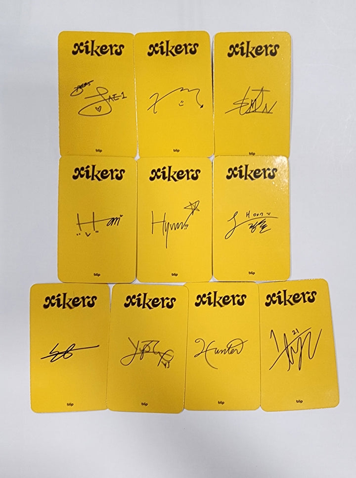 Xikers "Tricky Delivery" - Blip Fansign Event Photocard