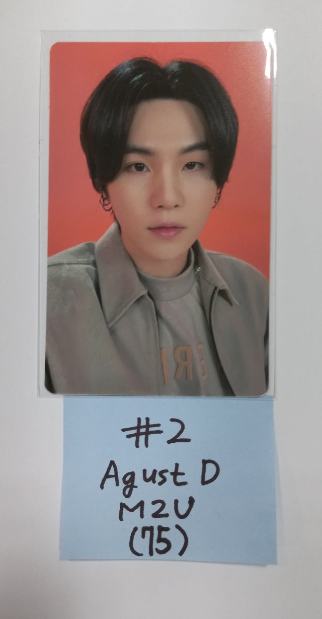 Agust D (Of BTS) "D-DAY" - [Soundwave, M2U, Powerstation] Lucky Draw Event Slim PVC Photocard - HALLYUSUPERSTORE