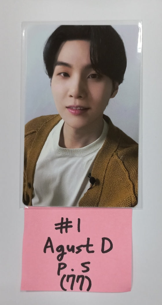 Agust D (Of BTS) "D-DAY" - [Soundwave, M2U, Powerstation] Lucky Draw Event Slim PVC Photocard