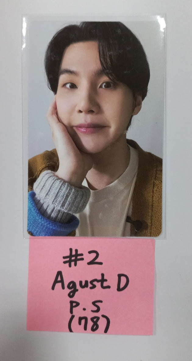 Agust D (Of BTS) "D-DAY" - [Soundwave, M2U, Powerstation] Lucky Draw Event Slim PVC Photocard