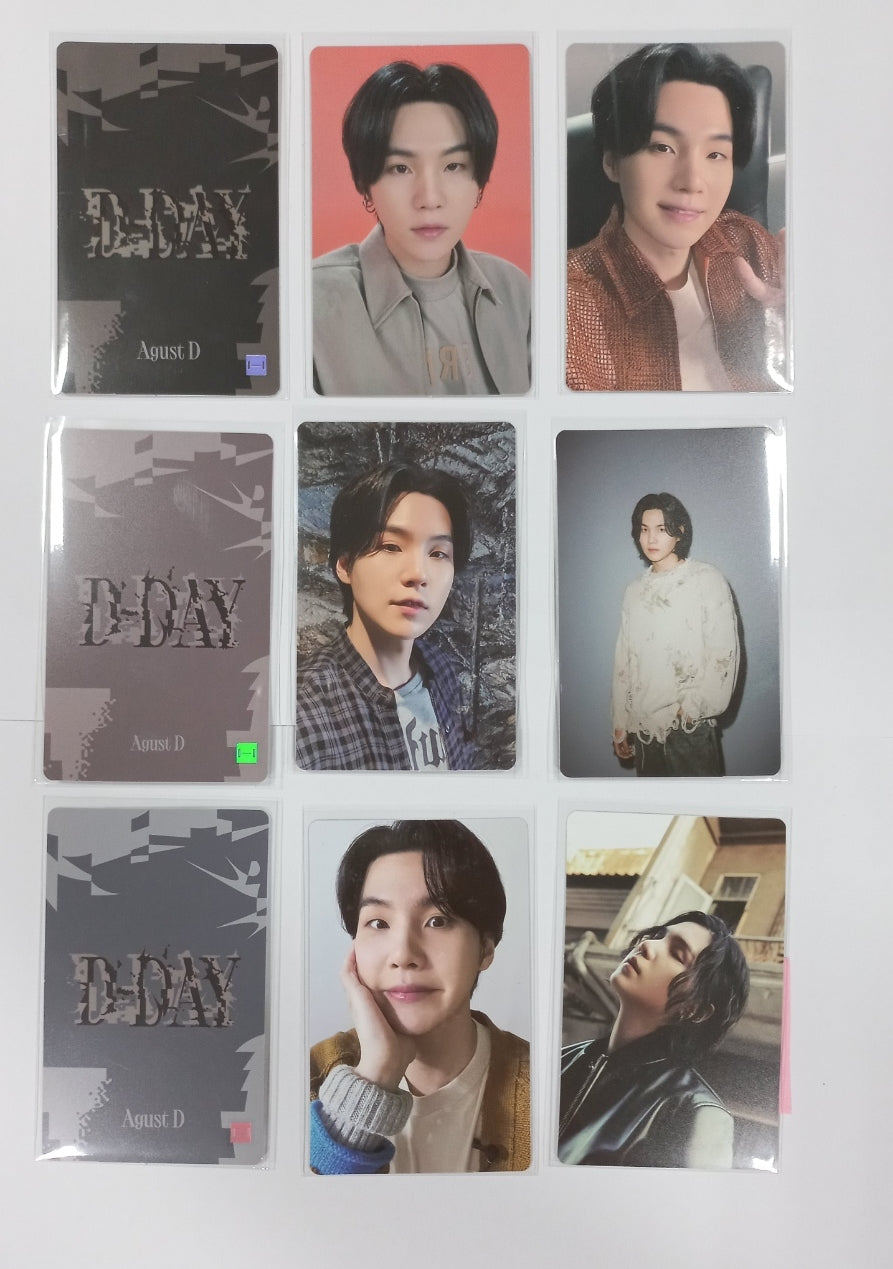 Agust D (Of BTS) "D-DAY" - [Soundwave, M2U, Powerstation] Lucky Draw Event Slim PVC Photocard - HALLYUSUPERSTORE