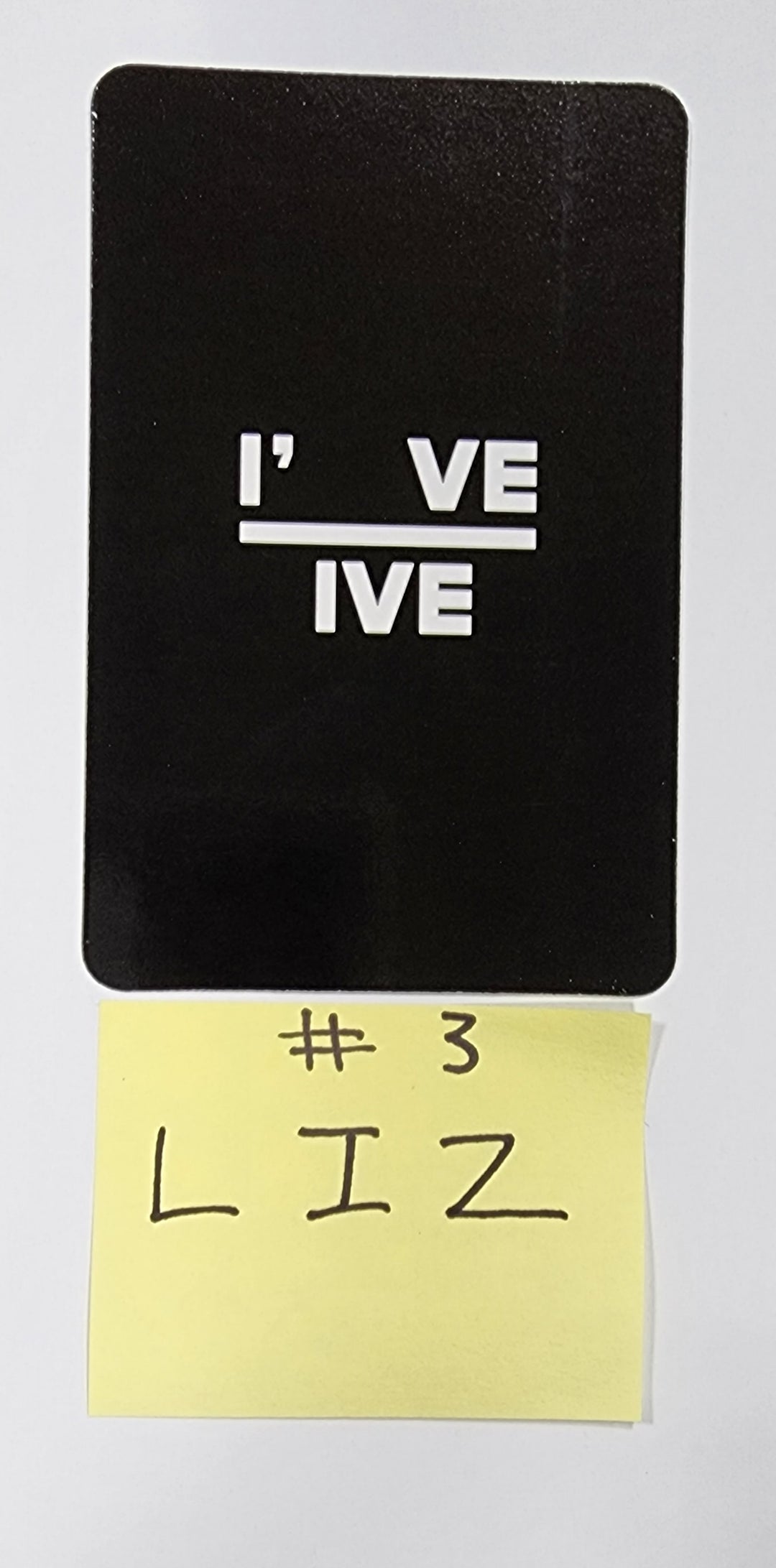 IVE「I've IVE」直筆サイン入りフォトカード