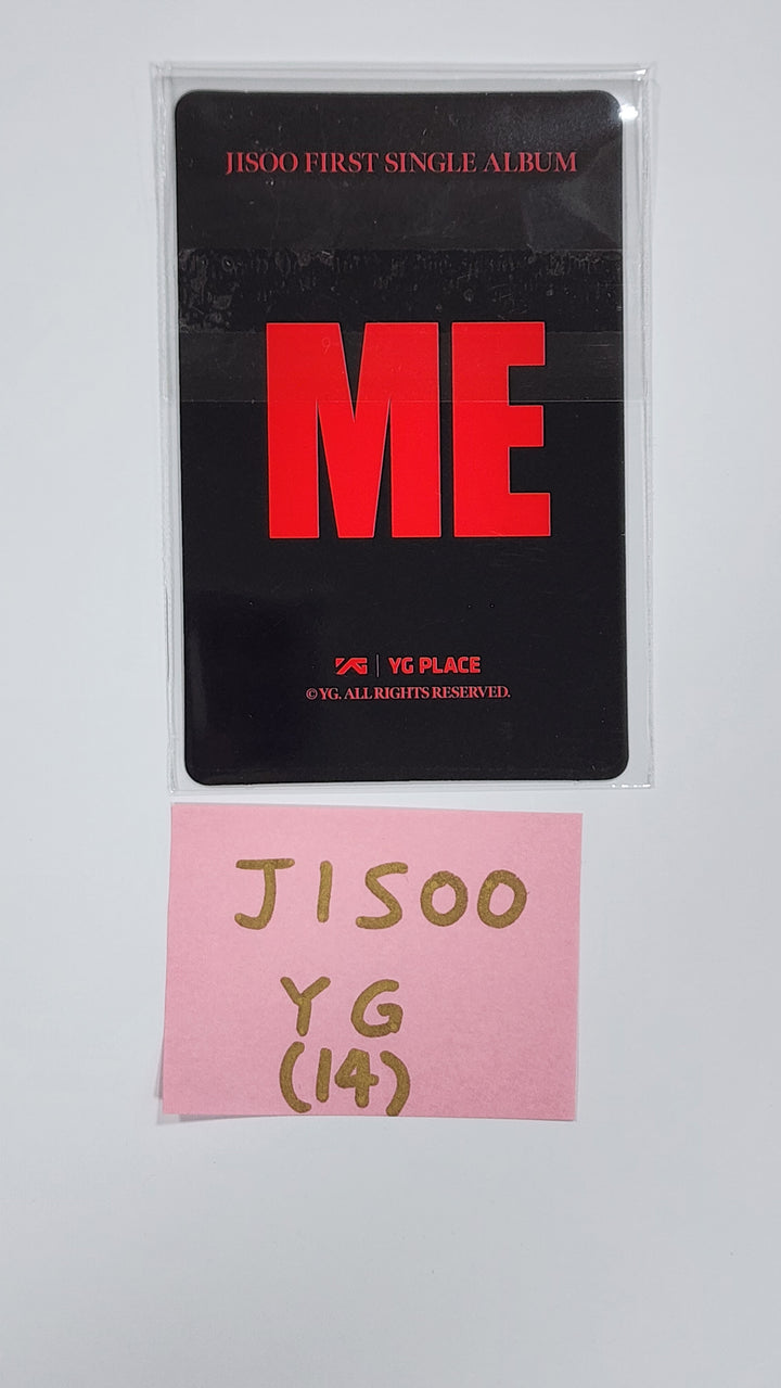 JISOO (Of Black Pink) "ME" YG TAG ALBUM (LP Ver.) - YG Select Fansign Event Photocard