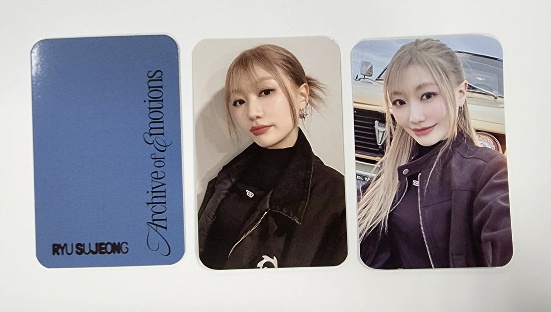 Ryu Sujeong "Archive of emotions" - Soundwave Pre-Order Benefit Photocard