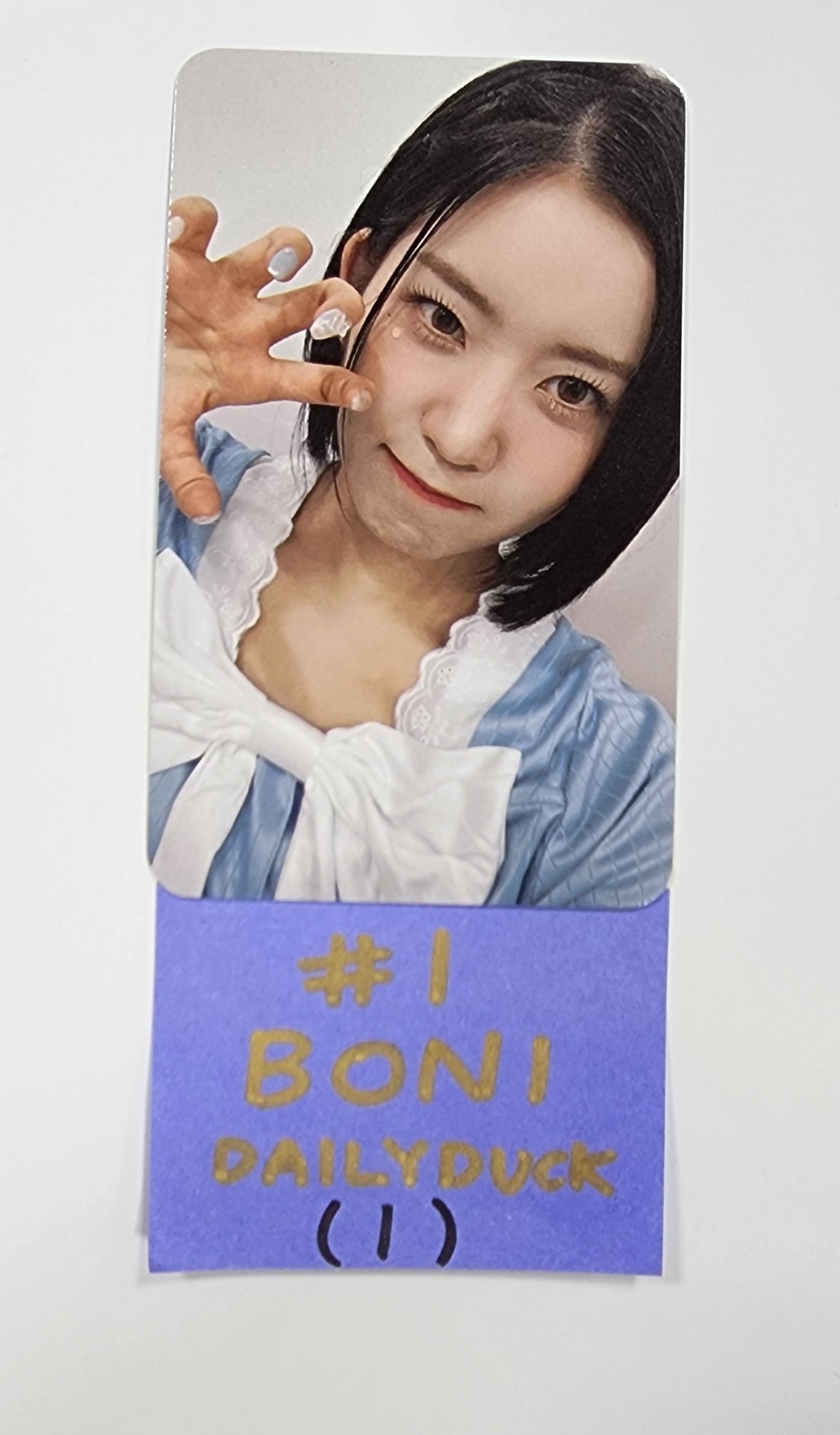 Dream Note 'Secondary Page' - Daily Duck Fansign Event Photocard
