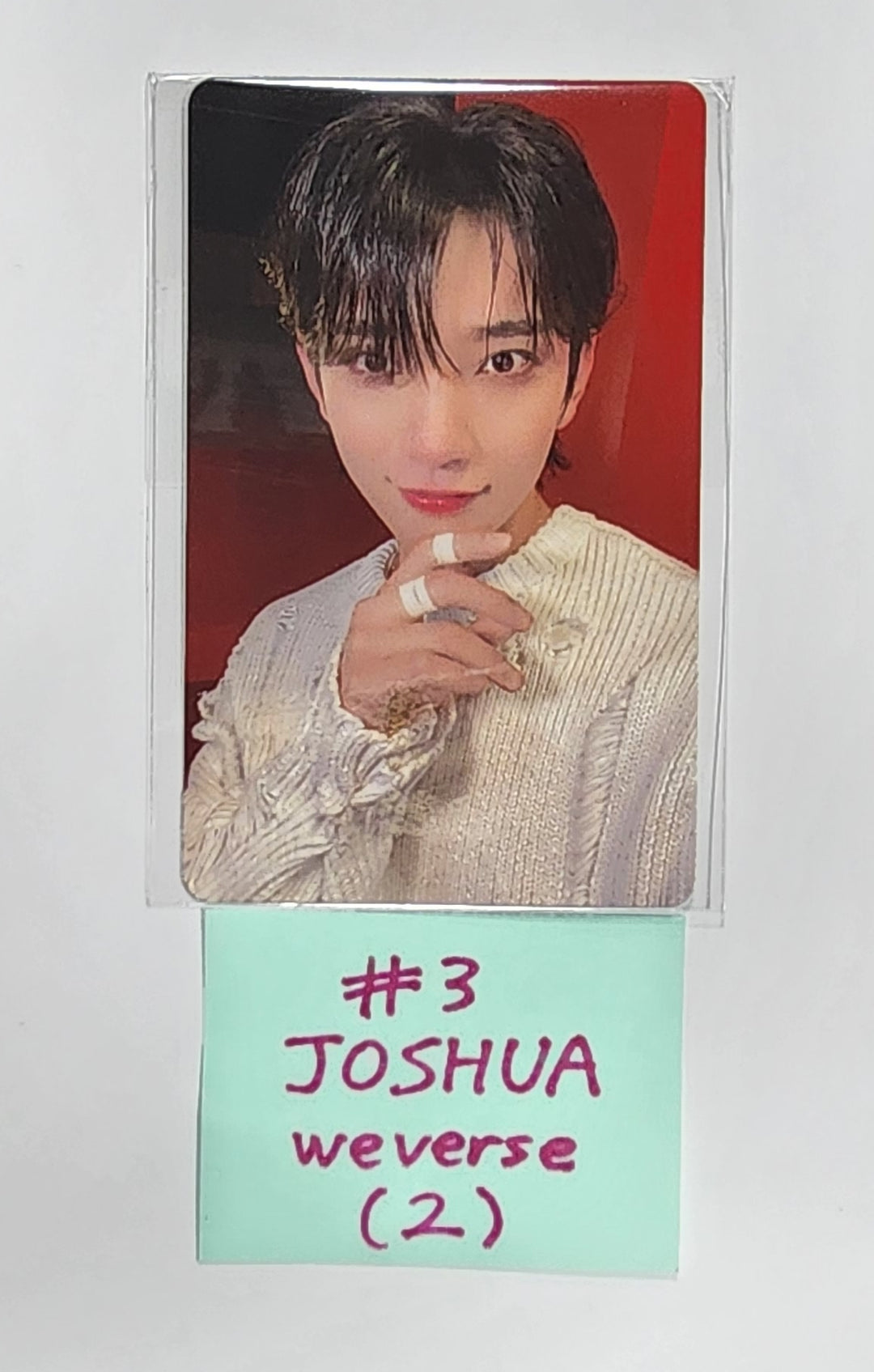 SEVENTEEN "FML" - Weverse Shop Fansign Event Photocard - HALLYUSUPERSTORE